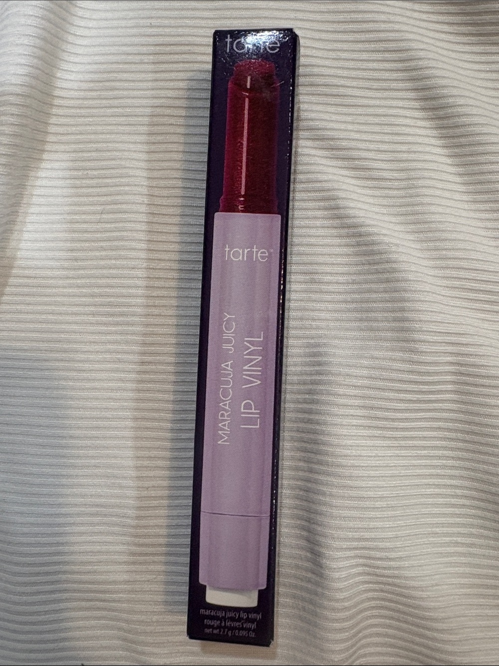 TARTE Maracuja Juicy Lip Vinyl in Shimmering Cranberry